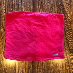 Red Hollister tube top
